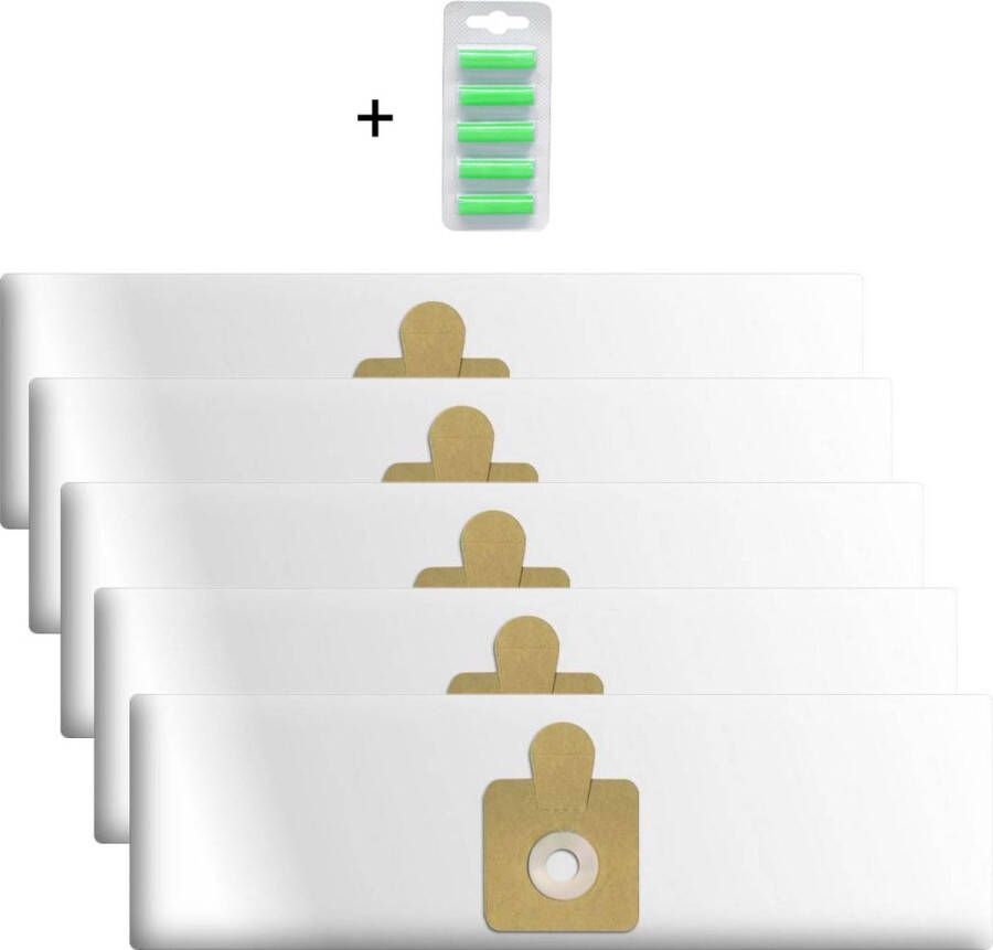 MartyPrint geschikt voor Taski GO stofzuigerzakken 5 stuks + 5 geurstaafjes