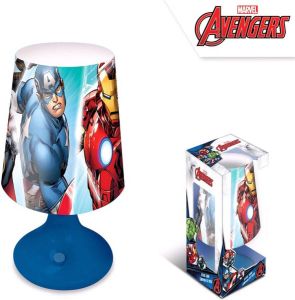Marvel Avengers Tafellamp Nachtlamp 18 Cm Blauw