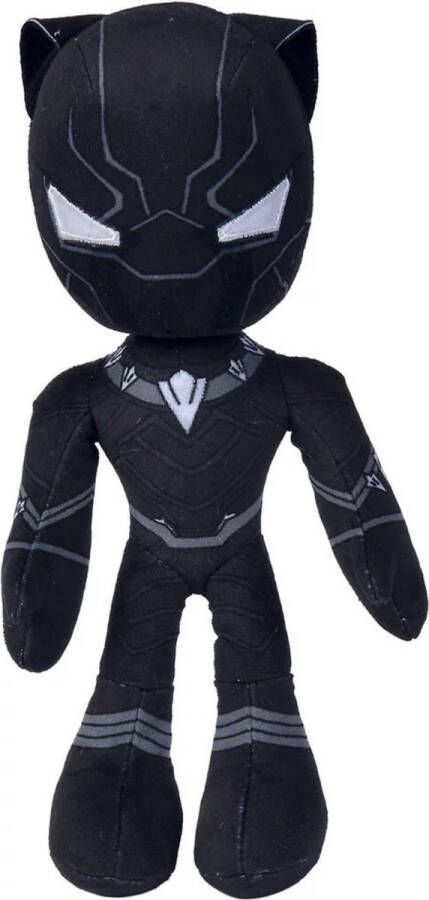 Marvel Black Panther Avengers Pluche Knuffel 27 cm (Spidey and his amazing friends) {Superheld Avengers Endgame Plush Toy Speelgoed knuffelpop voor kinderen jongens meisjes Spider man Hulk Captain America Iron Man Thor}