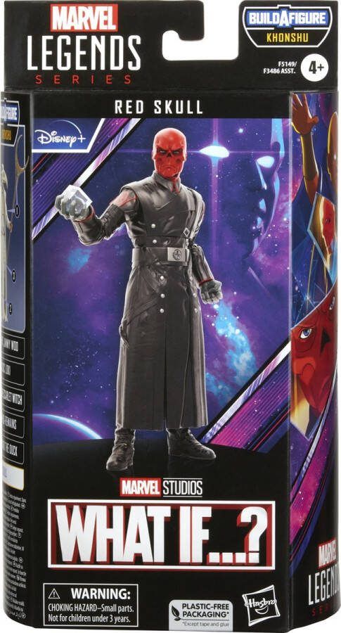 Marvel Hasbro Actiefiguur Red Skull 15 cm What If...? Legends Khonshu BAF Multicolours