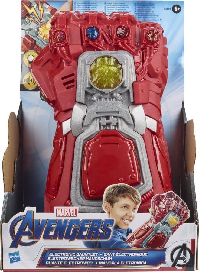 Spidey and his Amazing Friends Avengers Endgame Elektronische infinity handschoen Speelfiguur