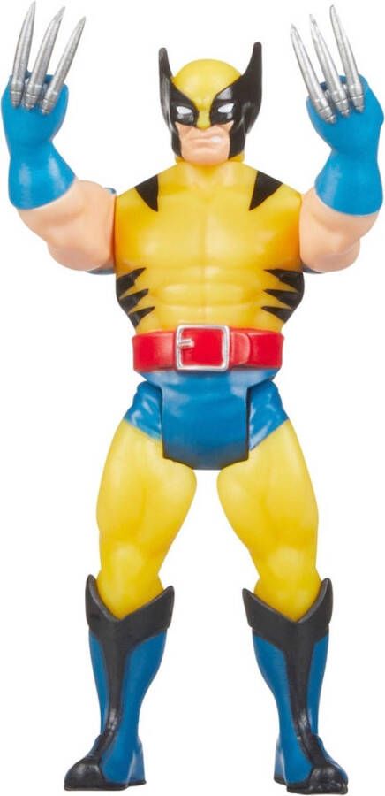 Marvel Hasbro The XMen Actiefiguur Wolverine 10 cm Legends Retro Collection Multicolours