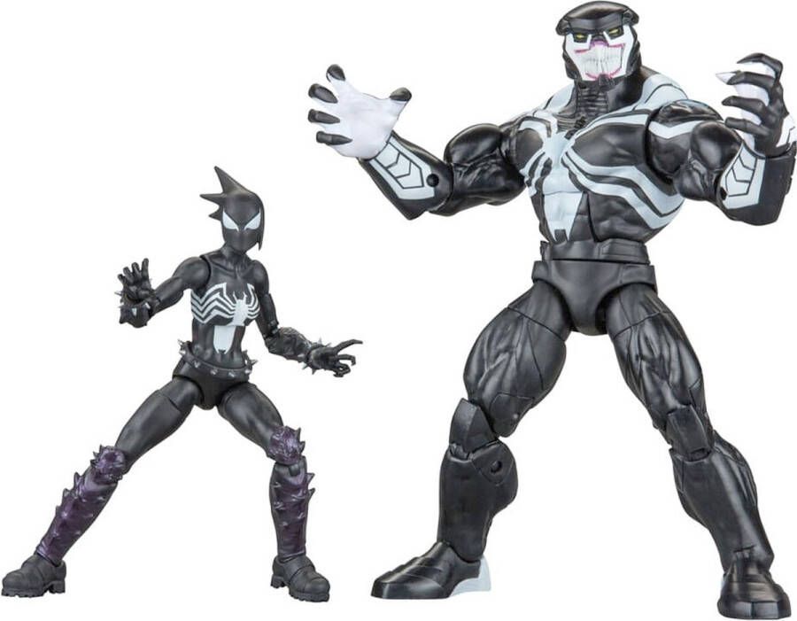 Marvel Hasbro Venom: Space Knight Legends 2-Pack Mania & Venom Space Knight 15 cm Actiefiguur Multicolours