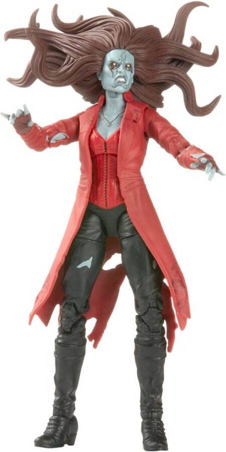 Marvel Hasbro WandaVision Actiefiguur Zombie Scarlet Witch 15 cm What If...? Legends Khonshu Multicolours