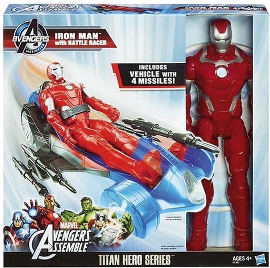 Marvel Actiefiguur Avengers Met Voertuig