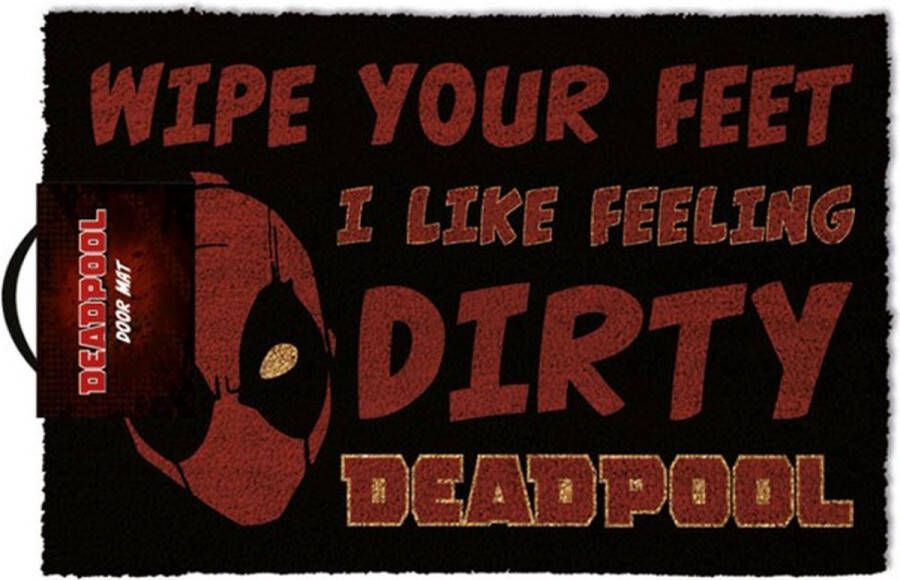 Marvel [Merchandise] Pyramid Int. Deurmat Deadpool Dirty
