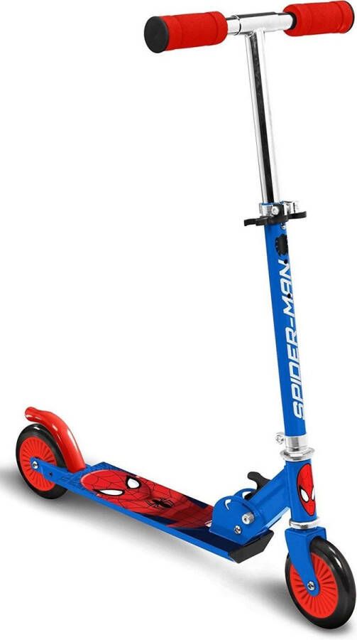 Marvel Kinderstep Spider-Man kinderstep Jongens Voetrem Blauw Rood