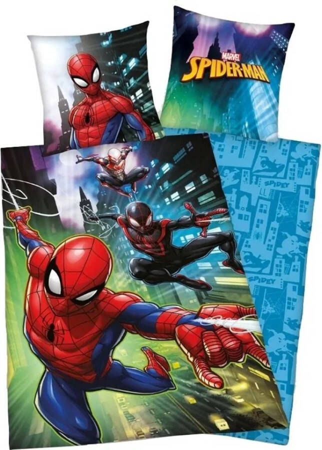 Marvel Spiderman dekbed eenpersoons Spider-Man dekbed 140 x 200 cm