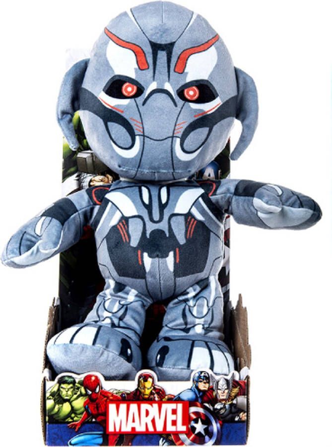 Marvel Ultron Avengers Pluche Knuffel 30 cm {Speelgoed Knuffelpop voor Kinderen Jongens Meisjes Hulk Spiderman Iron Man Captain America Thor}