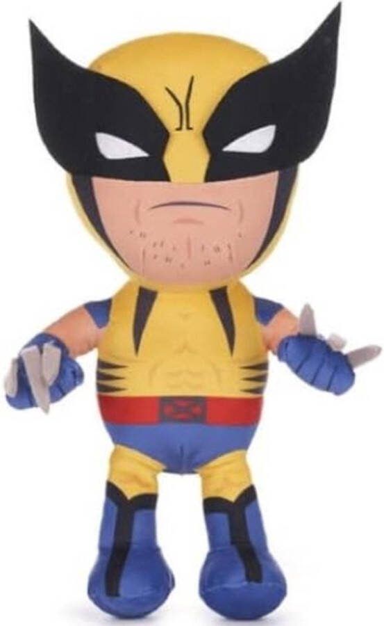 Marvel Wolverine Pluche Knuffel 32 cm {Superheld Avengers Endgame Plush Toy Speelgoed knuffelpop voor kinderen jongens meisjes Spiderman Hulk Captain America Iron Man Thor Deadpool}
