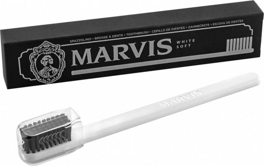 WAYS_ Marvis tandenborstel zacht 16 cm wit