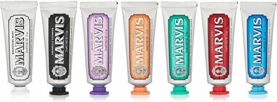 WAYS_ Marvis tandpasta 7 Flavours Pack 25 ml 7-delig