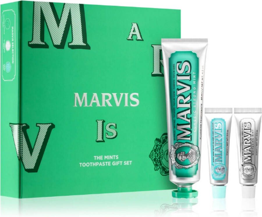 Marvis The Mints Tandpasta Geschenkset 3 Smaken