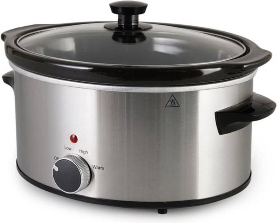 Mascot Online b.v Slow Cooker 5 Liter Warmhoudfunctie Ovaal
