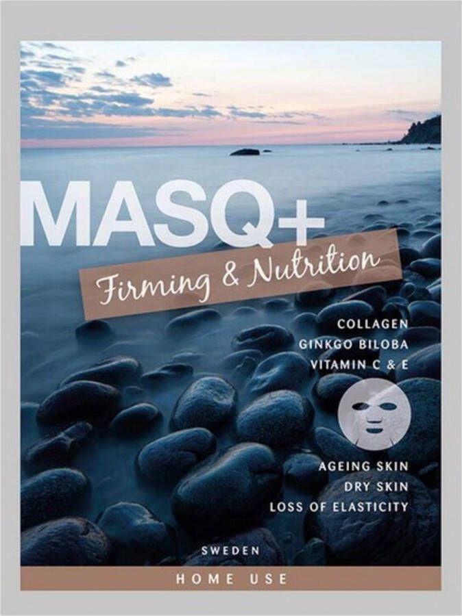 Masq+ Gezichtsmasker Firming & Nutrition (25 ml)