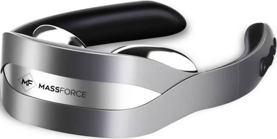 Massforce Massneck™ Pro Elektrisch Nekmassage Apparaat Draadloos Portable Met Afstandsbediening RVS