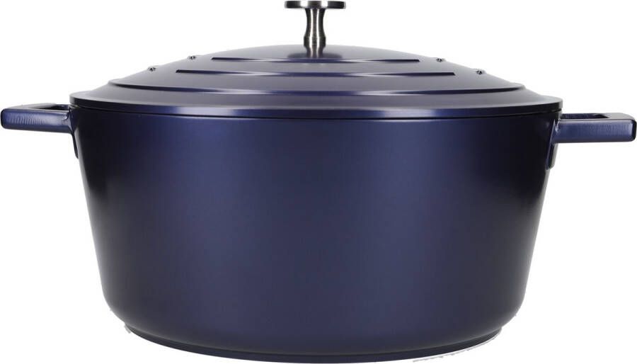 Master Class MasterClass Braadpan Blauw ø 28 cm 5 liter standaard anti-aanbaklaag