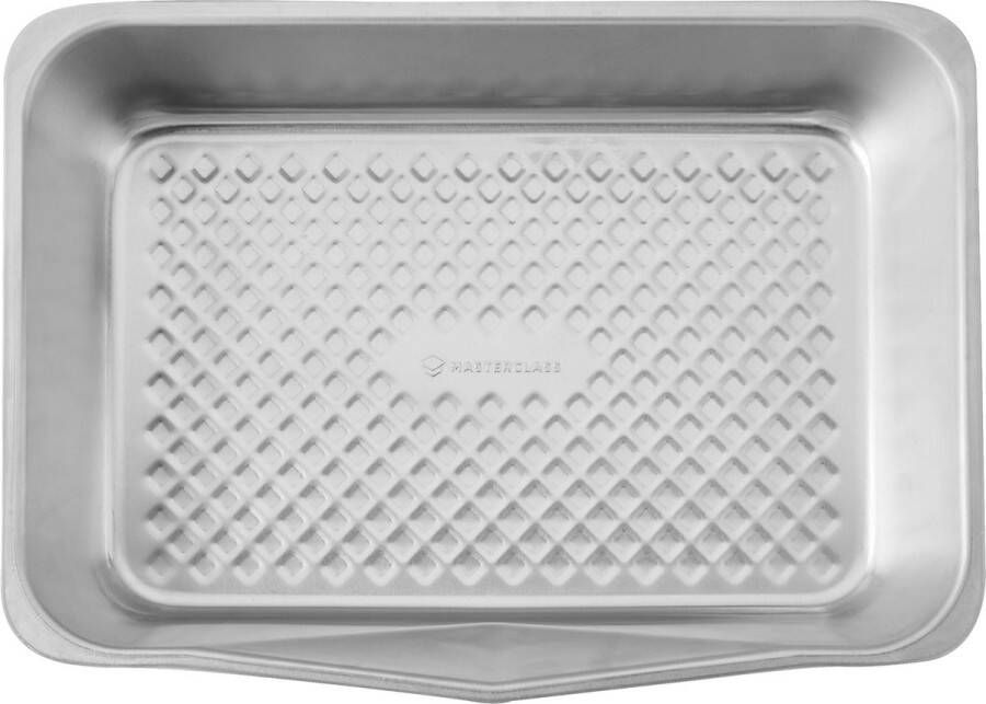 Master Class MasterClass gerecycled aluminium braadslede grote braadslede voor oven met schenktuit 40x29cm superieure warmteverdeling & vervormingsbestendig