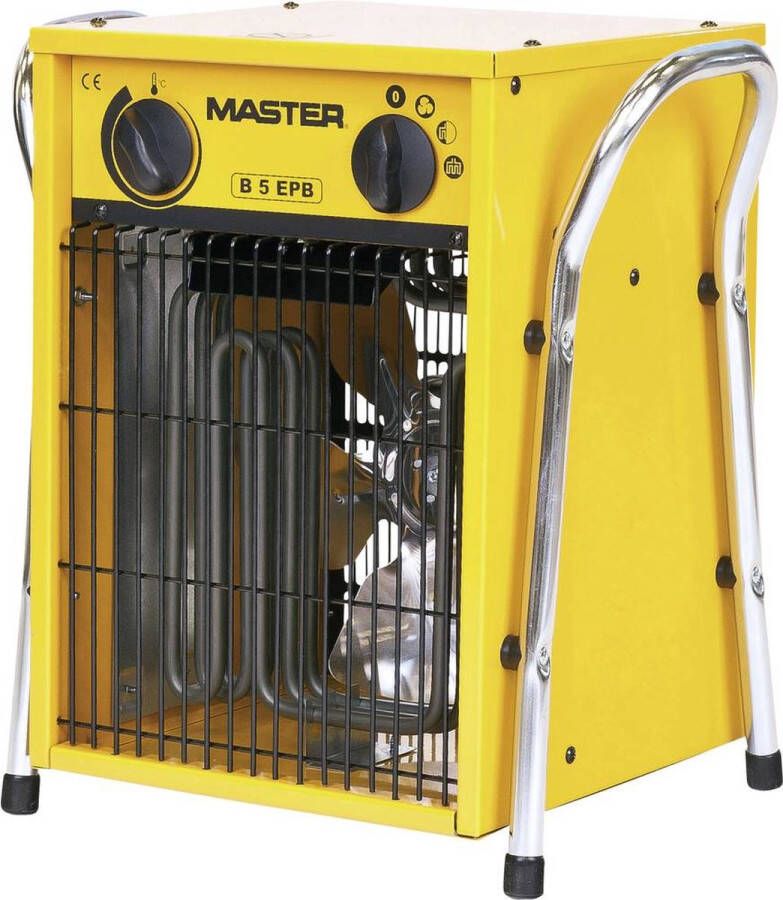 Master Klimatechnik Verwarming 85 m³ Geel Zwart