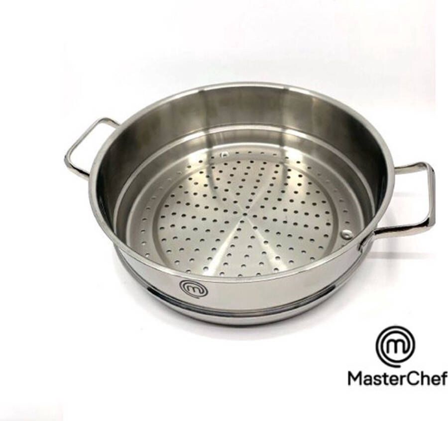 MasterChef Cookware Multisteamer Stoompan Zonder deksel 20 24cm 7 9 9 4 inch