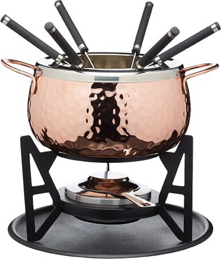 MasterClass Fondue Set 6 Persoons Koper Kleurig | Astesà