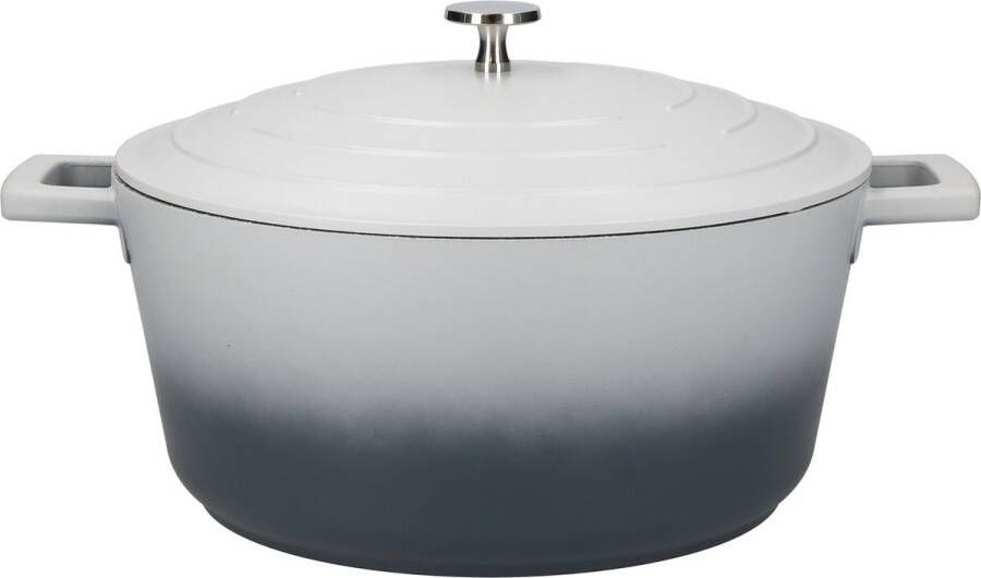 MasterClass Braadpan 28 cm 5 L Gietaluminium Ombre Grijs Maste