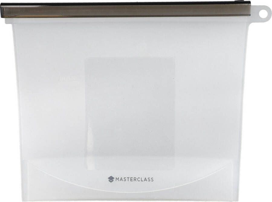 KitchenCraft herbruikbaar zakje MasterClass 1 liter siliconen