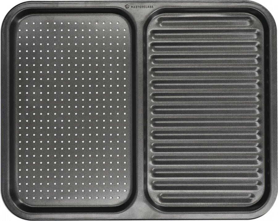 Masterclass Platte bakvorm bakplaat rechthoekig verdeeld 39 cm x 31 cm