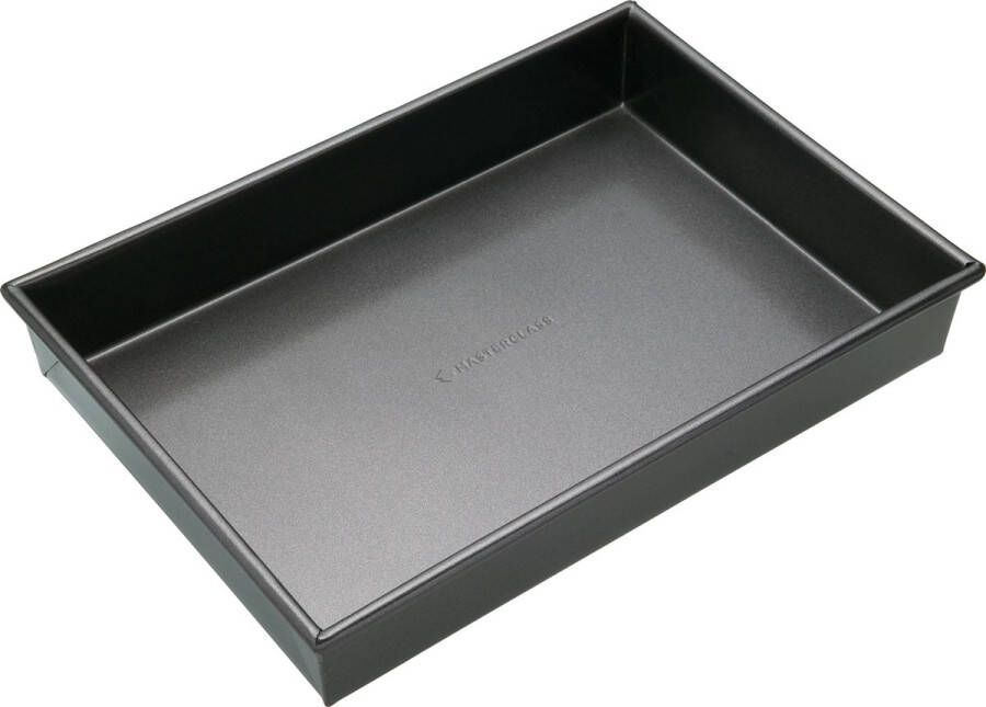 KitchenCraft MasterClass Rechthoekig diep bakblik | bakvorm 35 x 24 cm Masterc