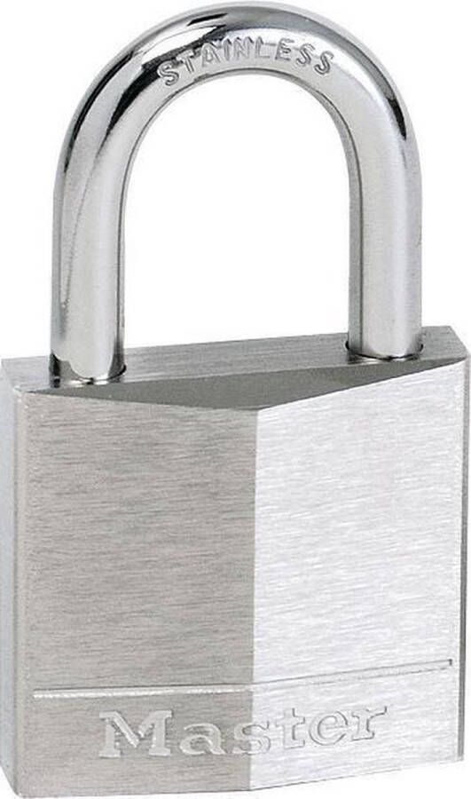 MasterLock Hangslot Vernikkeld Massief Messing RVS 40 mm 640EURD