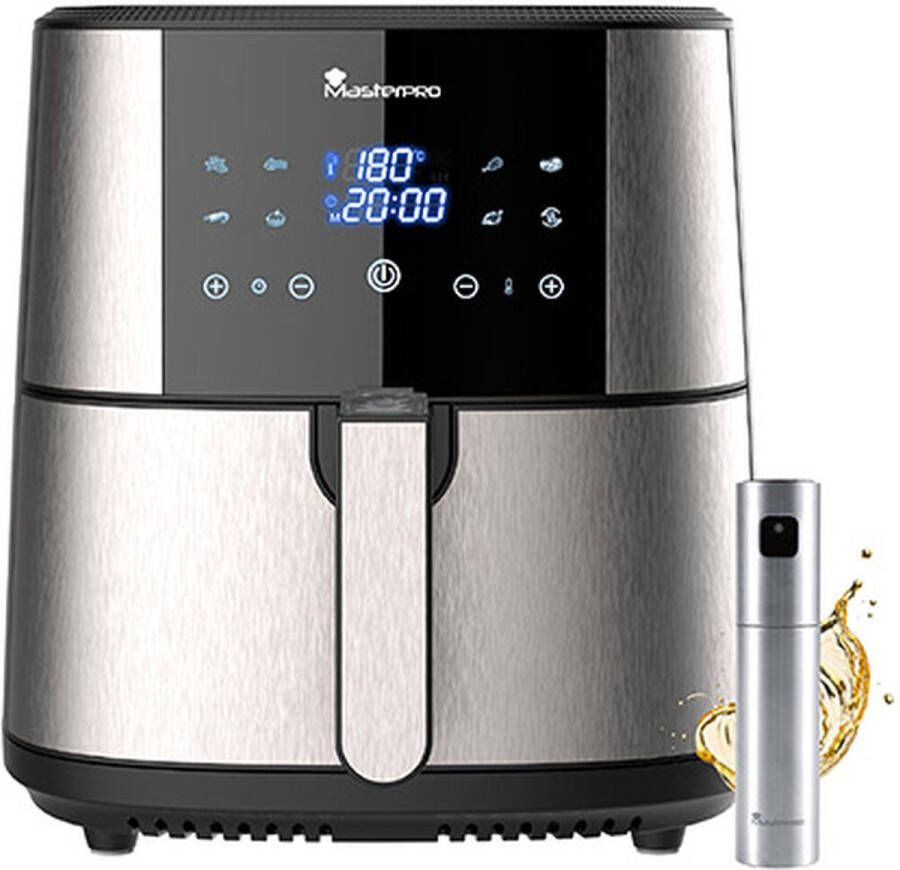 Masterpro Friteuse zonder Olie 1800 W 6 L Grijs Multicolour