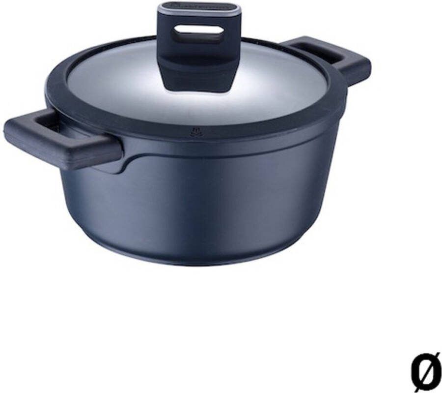 Masterpro Kookpot Zwart Aluminium Ø 28 x 13 cm