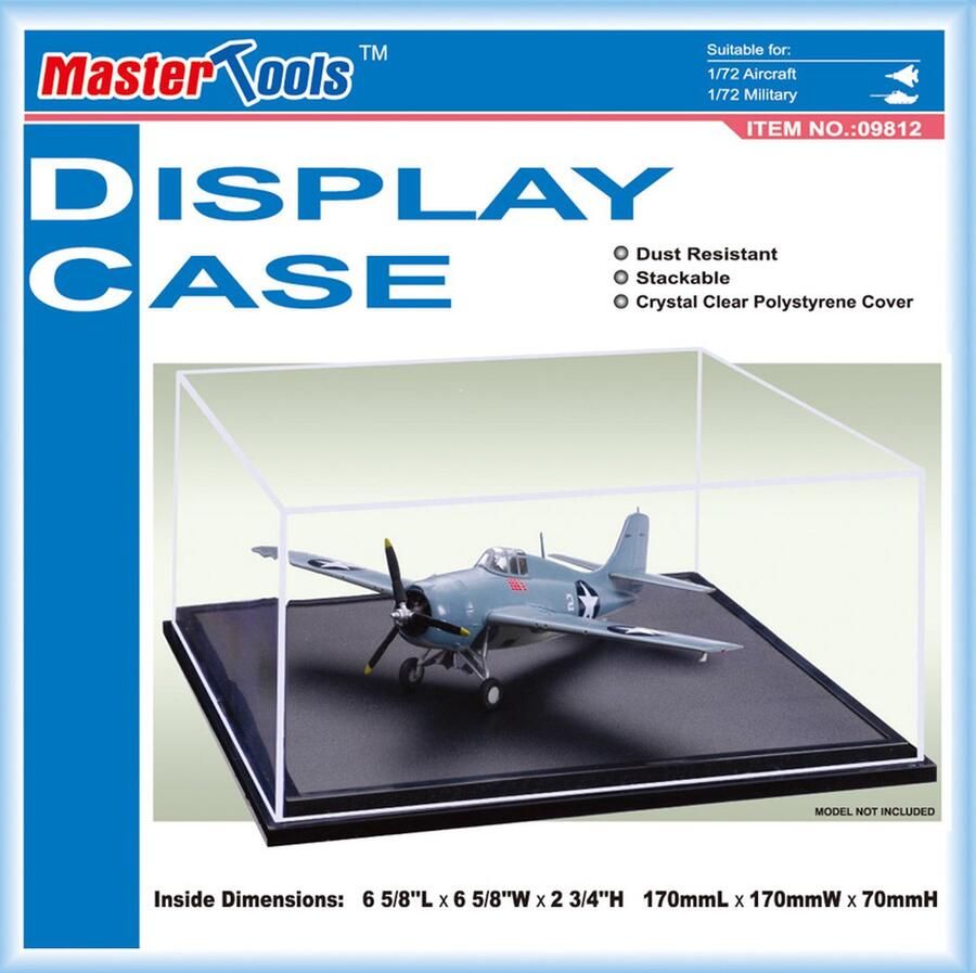 MasterTools 09812 Display Case Acryl Vitrine 170x170x70 mm Display case