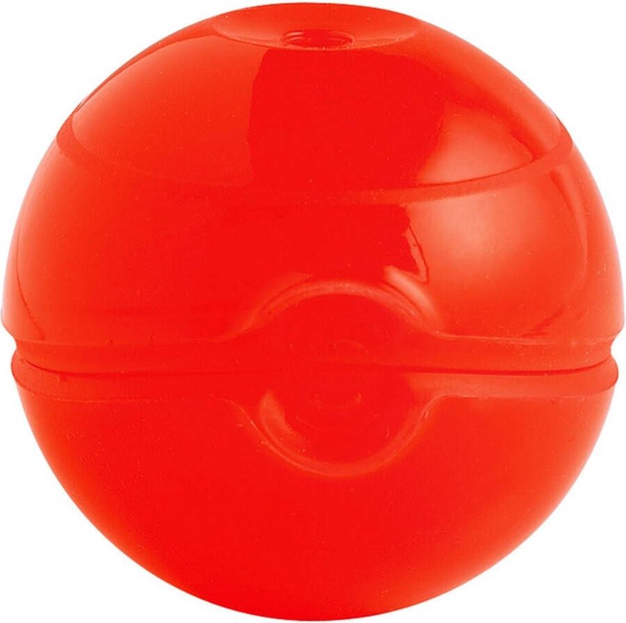 Mastrad ijsblokjesvorm ijsbal ice ball rood 6cm siliconen