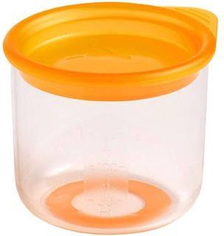 Mastrad LilPod Conserveerpotje Voor babyvoedsel 150 ml Oranje