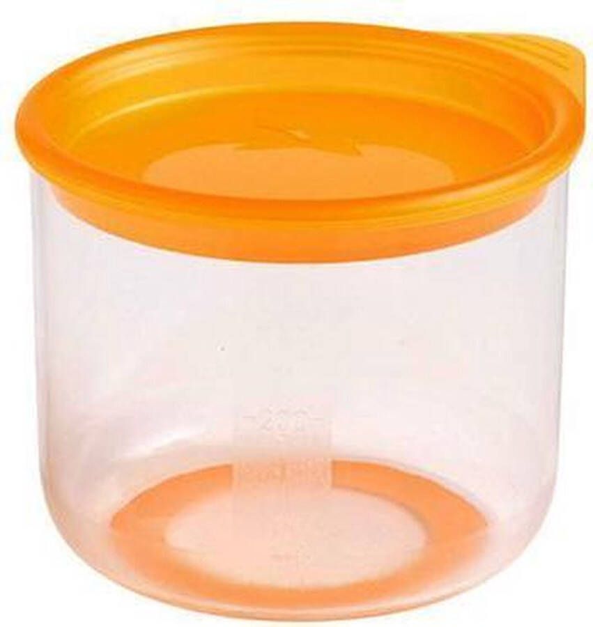 Mastrad LilPod Conserveerpotje Voor babyvoedsel 300 ml Oranje