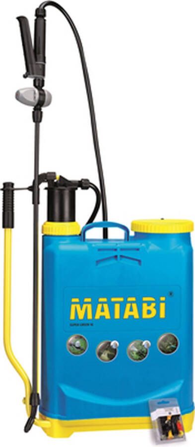 Matabi PRO rugspuit 16 liter Super Green 16 drukspuit