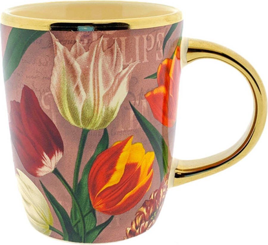 Matix Beker klein pretty tulps roze