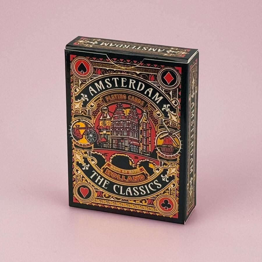 Matix Souvenirs BV Speelkaarten Amsterdam rood