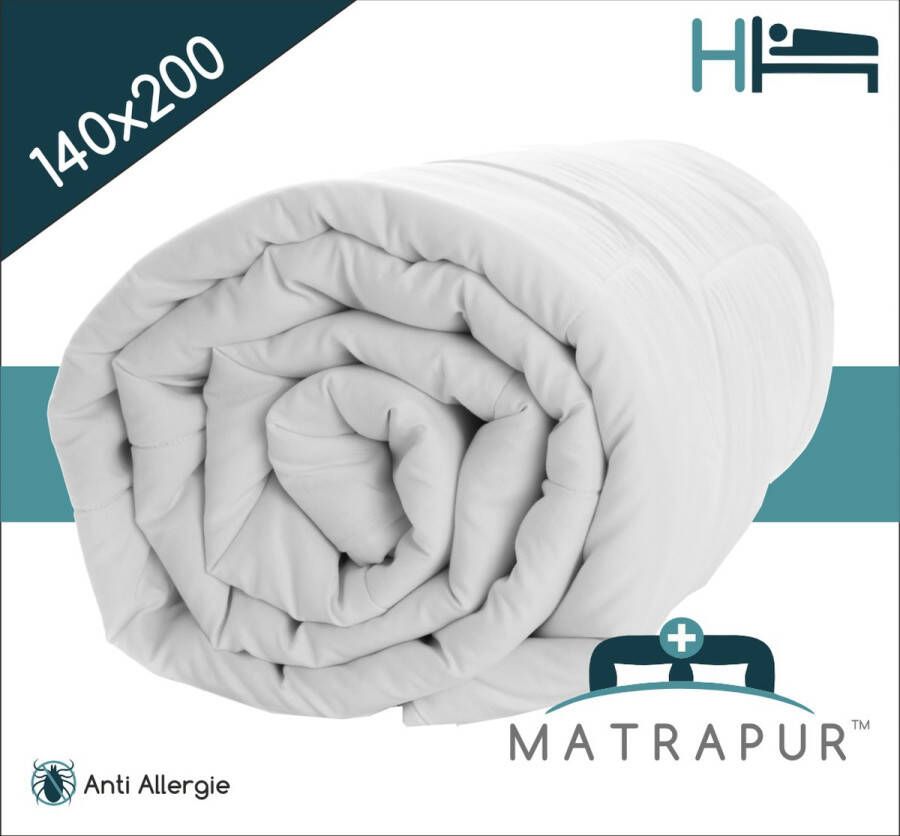 MATRAPUR | Luxe 4 Seizoenen Dekbed 140 x 200 Hotel Kwaliteit Anti Allergie Zomerdekbed & Winterdekbed