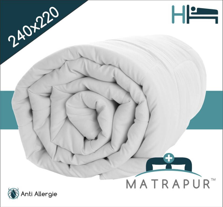 MATRAPUR | Luxe 4 Seizoenen Dekbed 240 x 220 Hotel Kwaliteit Anti Allergie Zomerdekbed & Winterdekbed