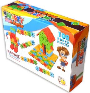 Matrax Fidget Toys Smarty Smart 100 Bouwblokken Puzzel Bpa Vrij