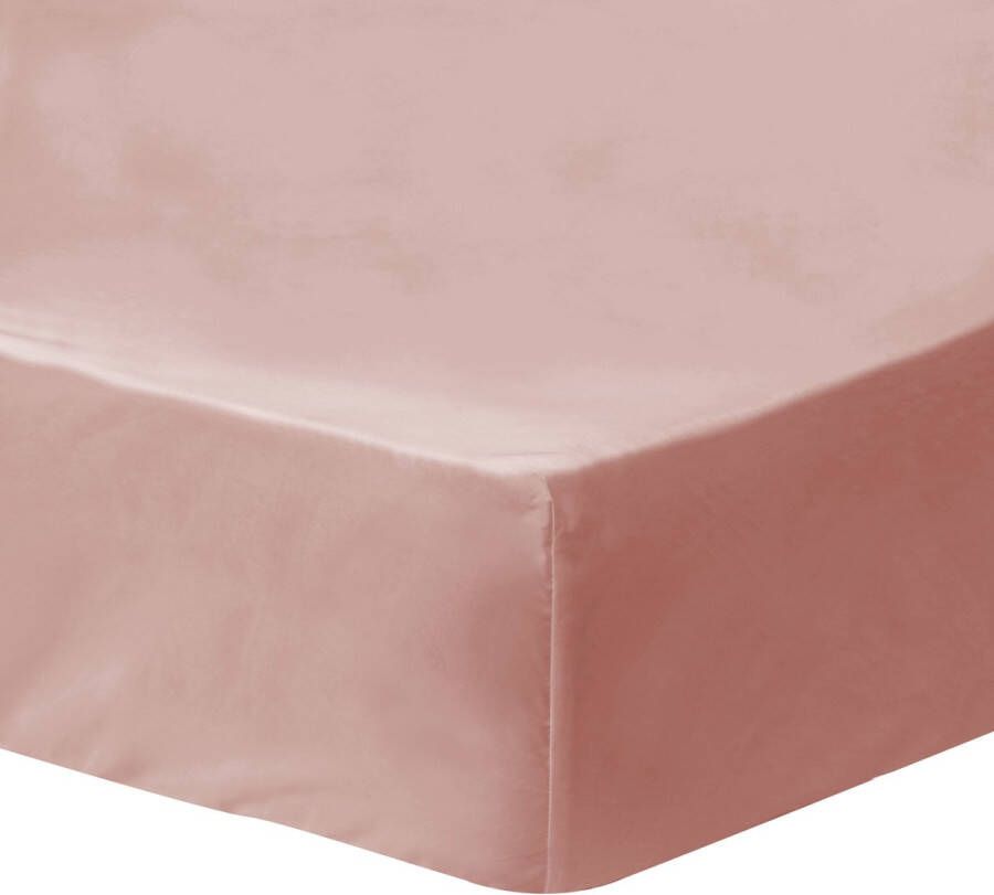 Matt & Rose Hoeslaken Nude Tweepersoons 160 x 190 200 cm Gewassen Katoen