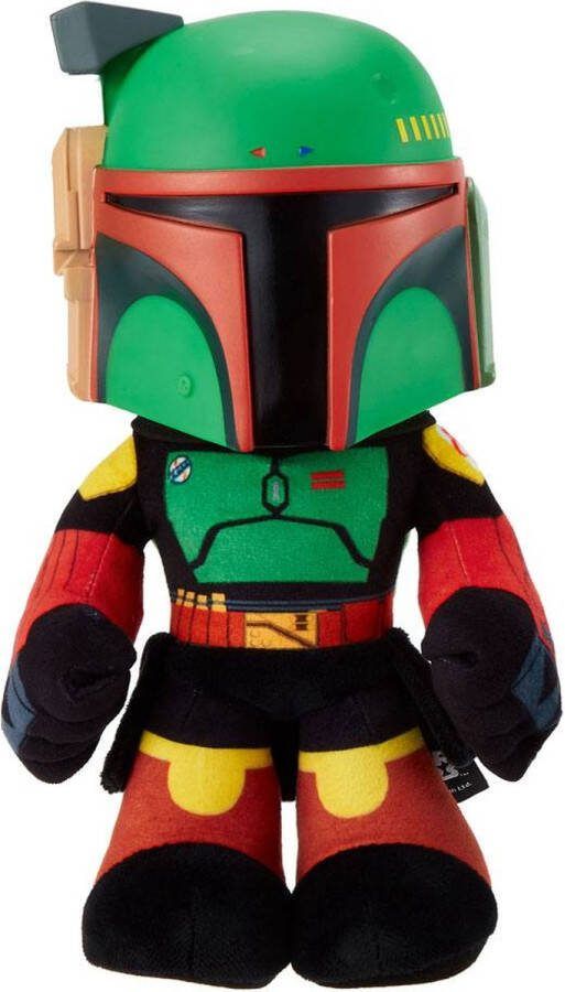 Mattel Star Wars: The Book of Boba Fett Electronic Plush Figure Voice Cloner Boba Fett 30 cm