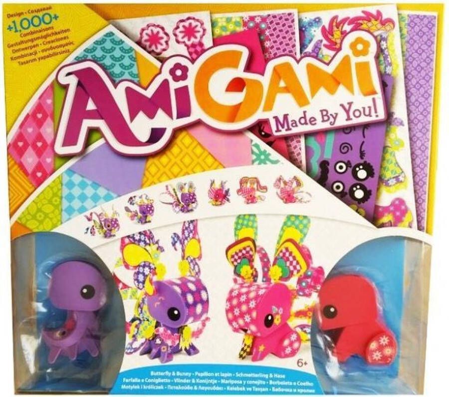 Mattel AmiGami made by you BUTTERFLY&BUNNY