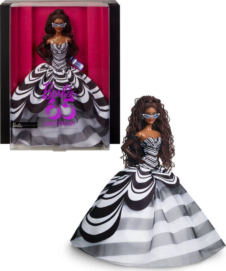 Mattel Barbie 65 jaar Blauwe Saffieren Verjaardag Modepop