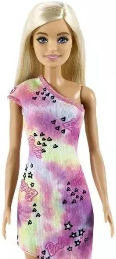 Mattel BARBIE Barbiepop Hearts Dresses Blond Speelgoed Hartjes Jurk Pop Fantasie Spelen