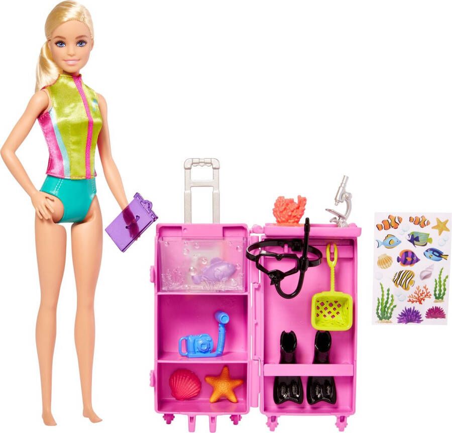 Mattel Barbie Careers Zeebioloog Barbiepop