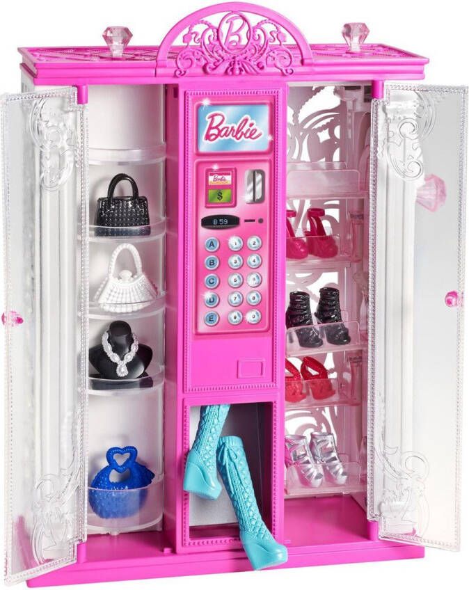 Mattel Barbie Schoenenkast Accessoireset