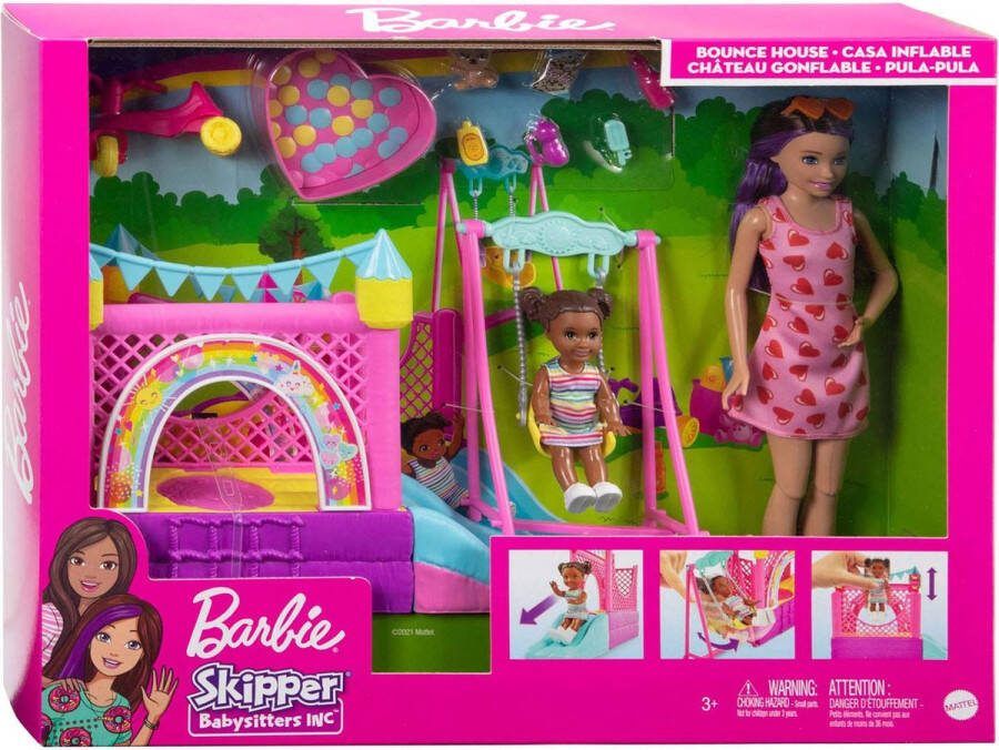 Mattel Barbie Skipper Babysitters Inc. Speelfigurenset